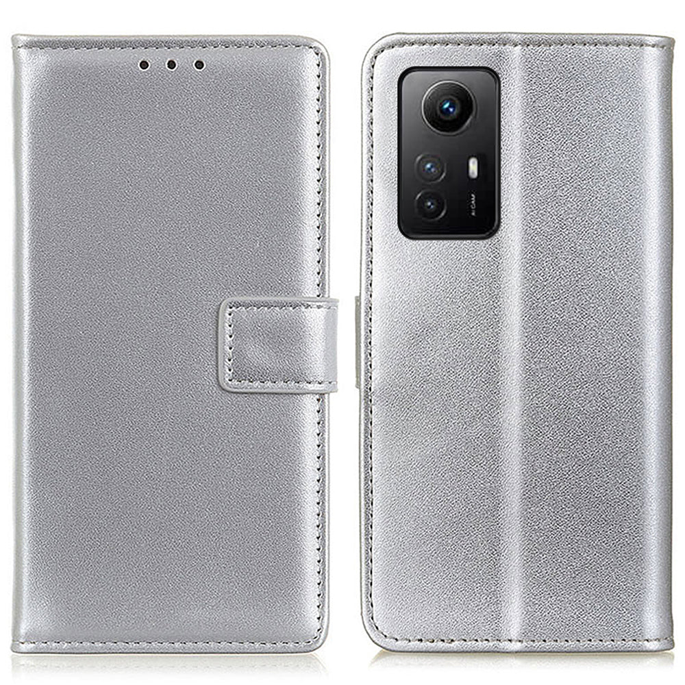 For Xiaomi Redmi Note 12S 4G Foldable Stand PU Leather Phone Full Protection Case Wallet Phone Cover