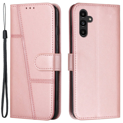 For Samsung Galaxy M14 5G PU Leather Smartphone Case Magnetic Clasp Cell Phone Wallet Stand Cover