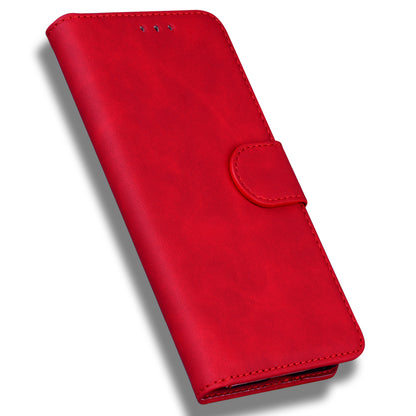 For Nokia C32 PU Leather Flip Cover Solid Color Stand Wallet Phone Case