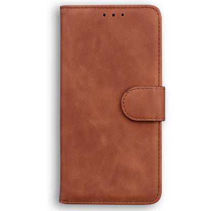 For Nokia C32 PU Leather Flip Cover Solid Color Stand Wallet Phone Case