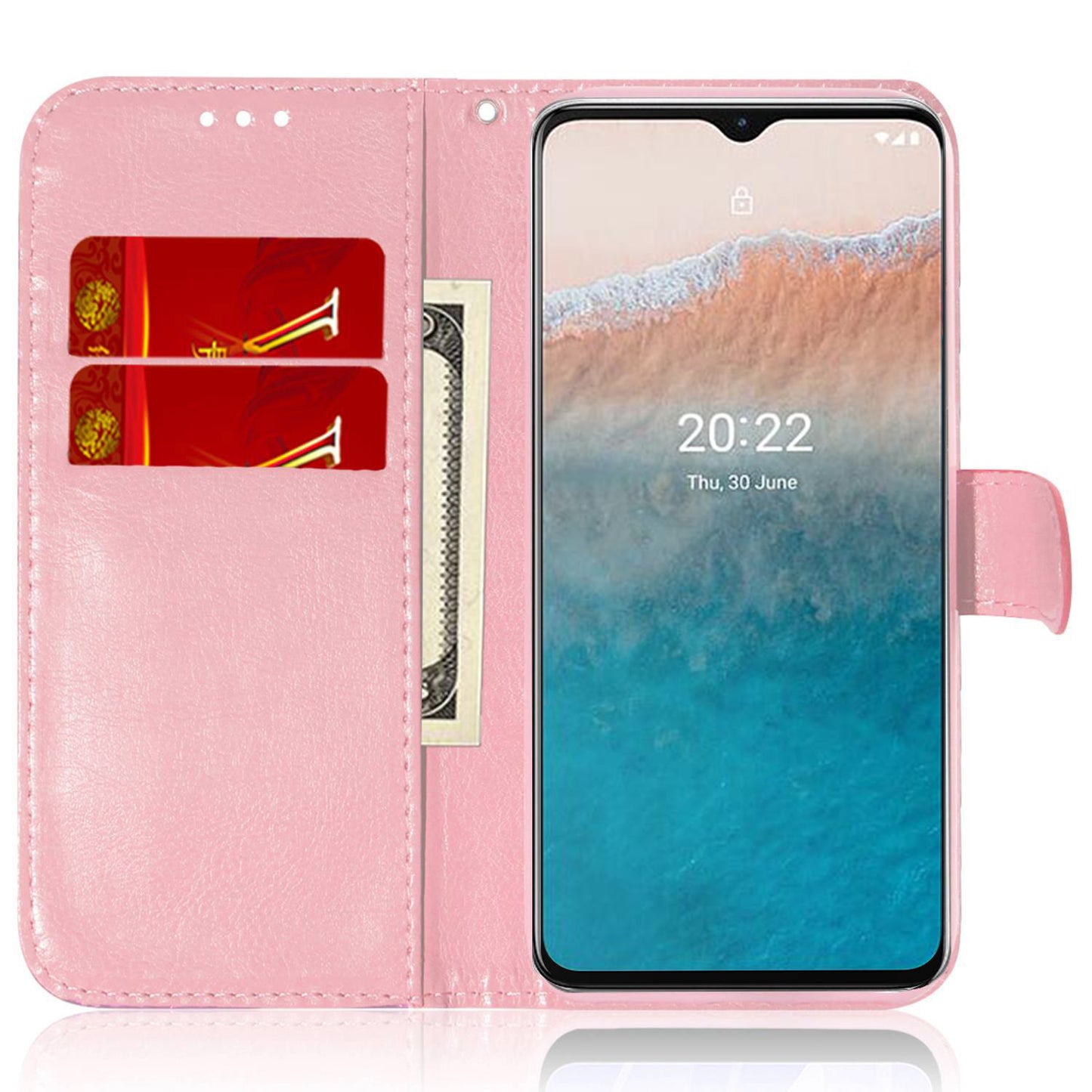 For Tecno Spark 10 Pro PU Leather Wallet Case Dazzling Flower Pattern Stand Protective Phone Cover