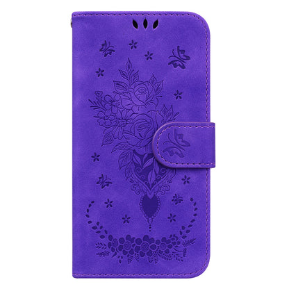 For Tecno Spark 10 4G / Spark 10C 4G Phone Wallet Case PU Leather Stand Butterfly Imprinted Cover