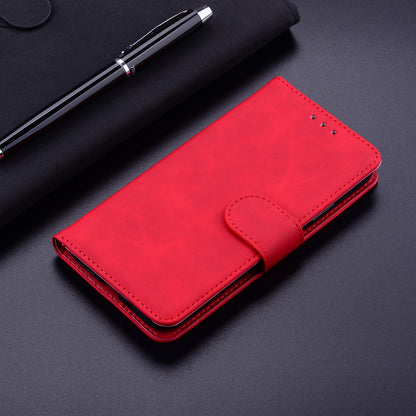 PU Leather Wallet Stand Case for Nokia C22 , Solid Color Anti-scratch Phone Cover