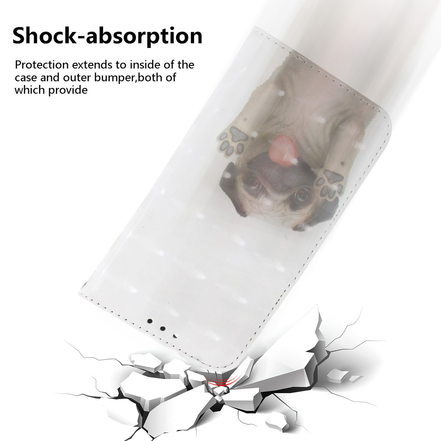 For Nokia C12 4G / C12 Plus / C12 Pro 3D Pattern Printed Leather Cover Stand Wallet Phone Case with Strap