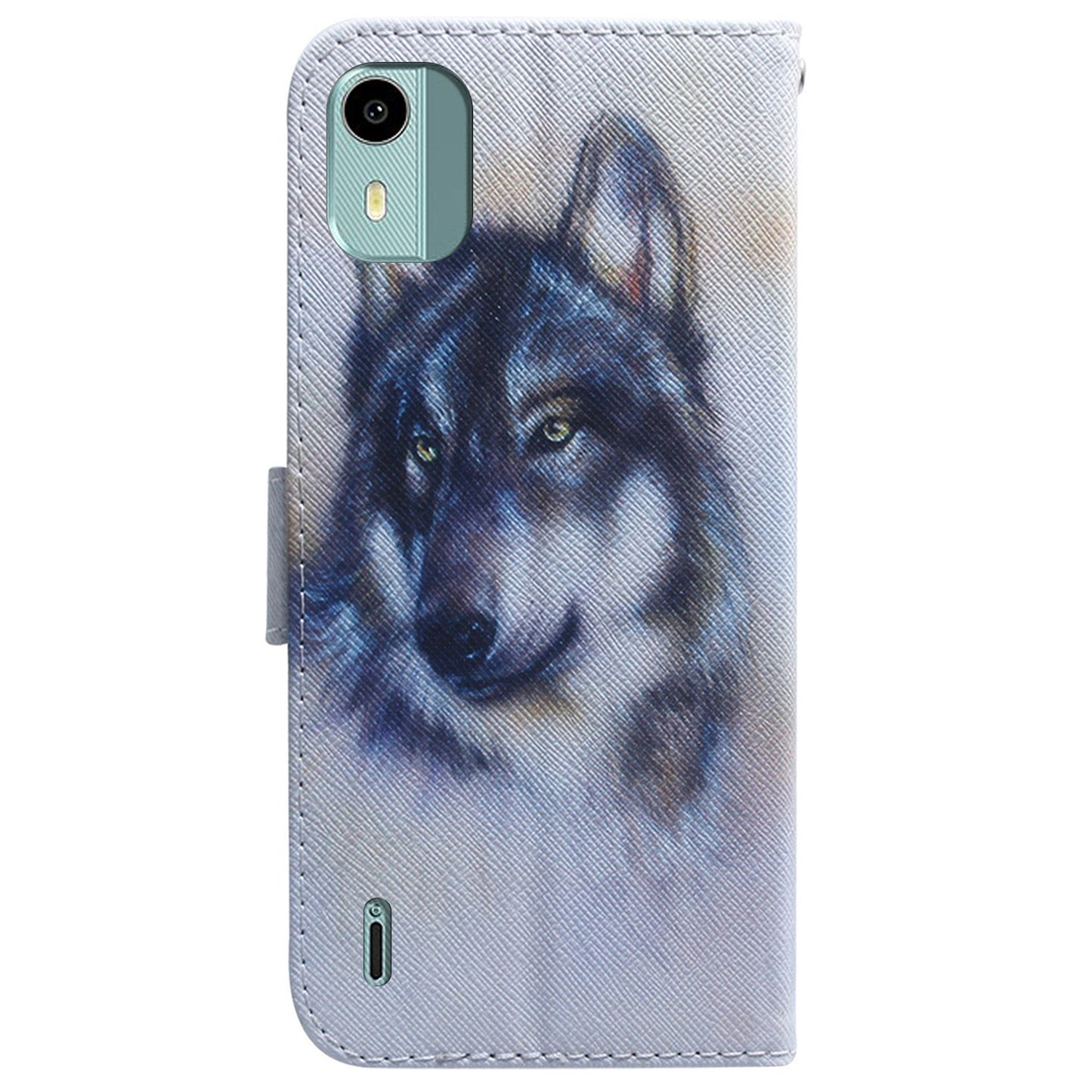 For Nokia C12 4G / C12 Pro / C12 Plus PU Leather Wallet Case Pattern Printing Stand Phone Cover