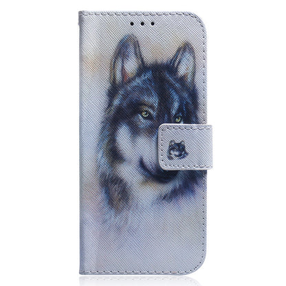 For Nokia C12 4G / C12 Pro / C12 Plus PU Leather Wallet Case Pattern Printing Stand Phone Cover