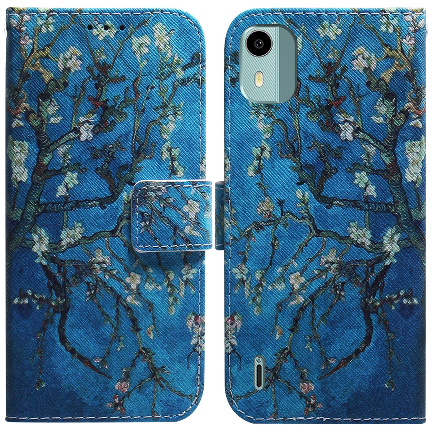 For Nokia C12 4G / C12 Pro / C12 Plus PU Leather Wallet Case Pattern Printing Stand Phone Cover