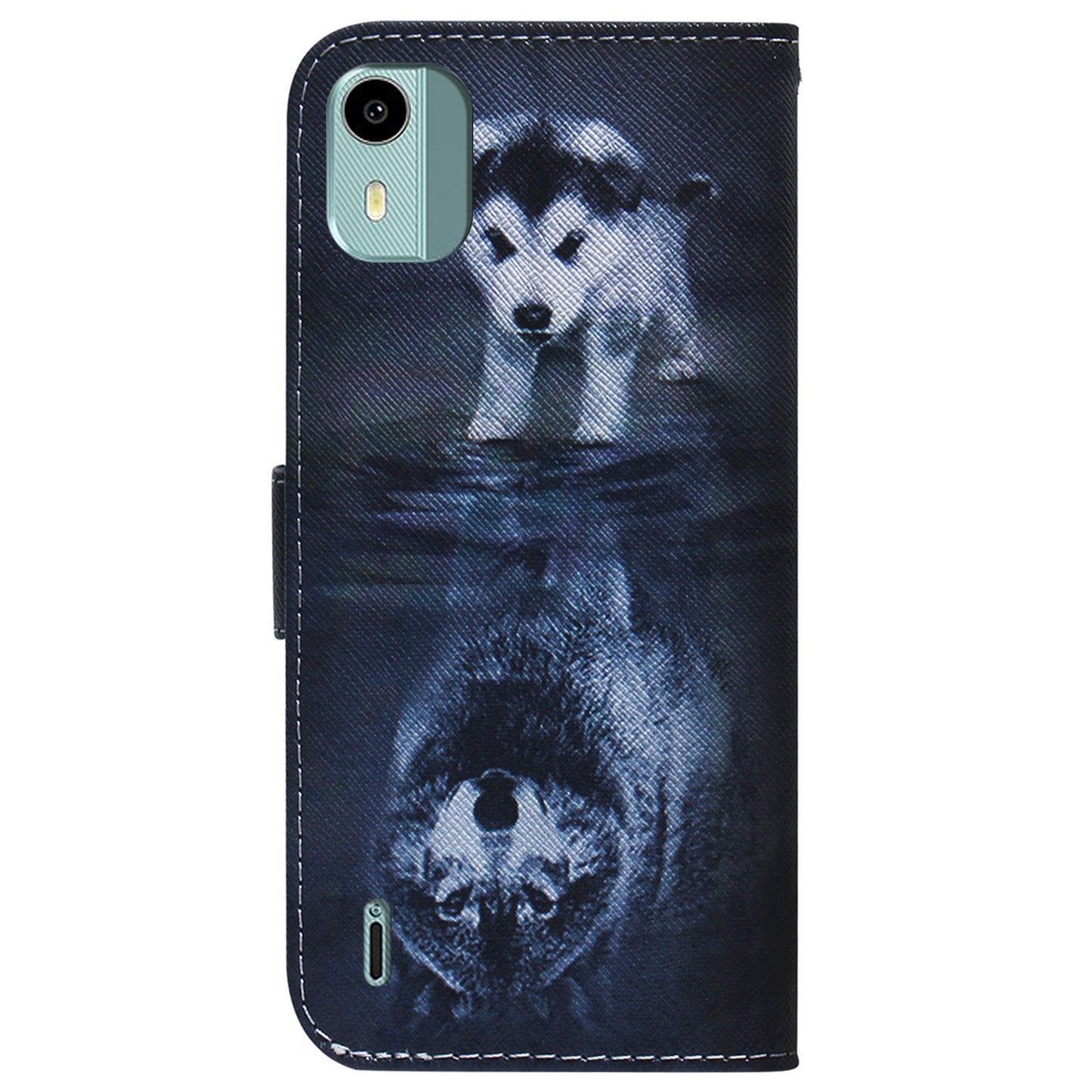 For Nokia C12 4G / C12 Pro / C12 Plus PU Leather Wallet Case Pattern Printing Stand Phone Cover