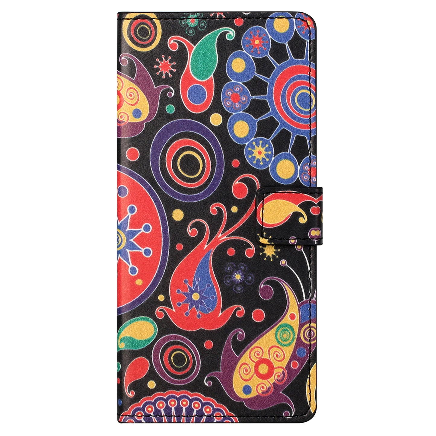 For Xiaomi Redmi Note 12S 4G Leather Phone Cover Pattern Printing Phone Case with Stand Wallet