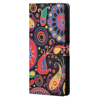 For Xiaomi Redmi Note 12S 4G Leather Phone Cover Pattern Printing Phone Case with Stand Wallet