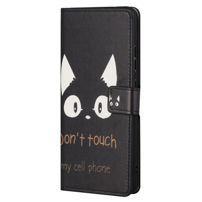 For Xiaomi Redmi Note 12S 4G Leather Phone Cover Pattern Printing Phone Case with Stand Wallet