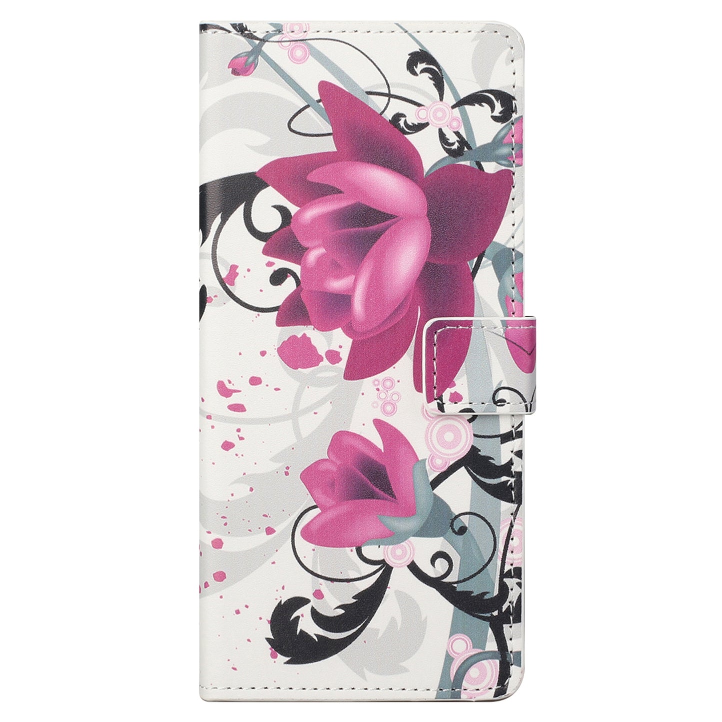 For Xiaomi Redmi Note 12S 4G Leather Phone Cover Pattern Printing Phone Case with Stand Wallet