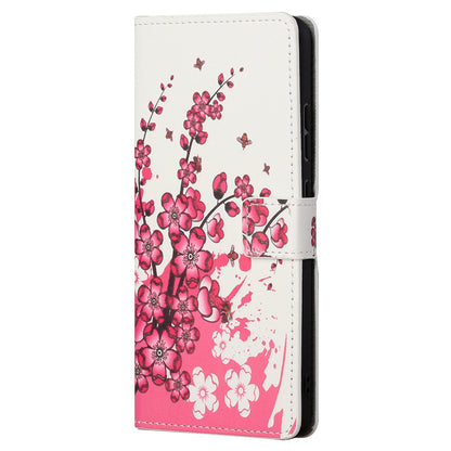 For Xiaomi Redmi Note 12S 4G Leather Phone Cover Pattern Printing Phone Case with Stand Wallet