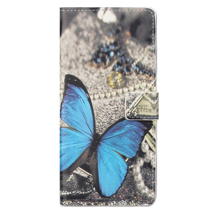 For Xiaomi Redmi Note 12S 4G Leather Phone Cover Pattern Printing Phone Case with Stand Wallet