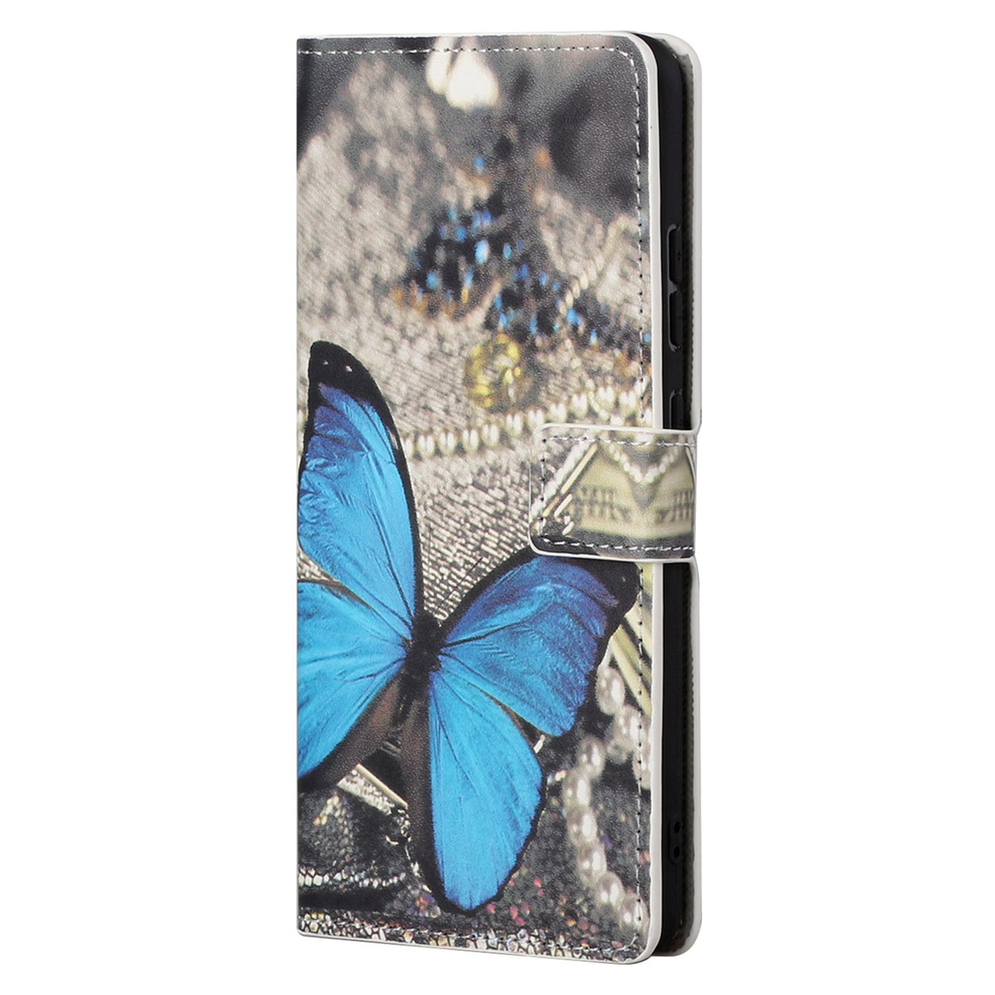 For Xiaomi Redmi Note 12S 4G Leather Phone Cover Pattern Printing Phone Case with Stand Wallet