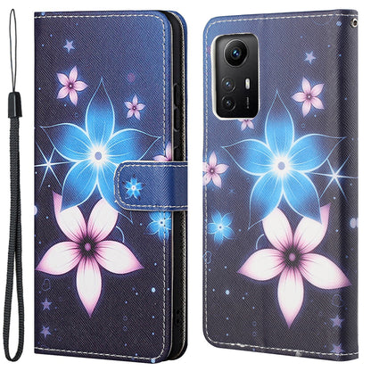 For Xiaomi Redmi Note 12S 4G Wallet Phone Case 3D Pattern Printing Stand Leather Phone Cover