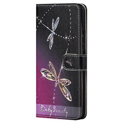 For Xiaomi Redmi Note 12S 4G Wallet Phone Case 3D Pattern Printing Stand Leather Phone Cover