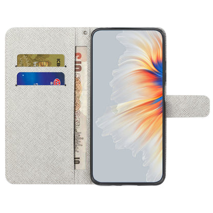 For Xiaomi Redmi Note 12S 4G Wallet Phone Case 3D Pattern Printing Stand Leather Phone Cover