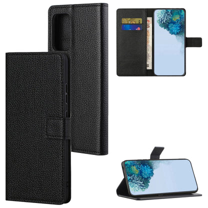 For Xiaomi Redmi Note 12S 4G Litchi Texture Cellphone Cover Phone Wallet Book Stand Phone Case