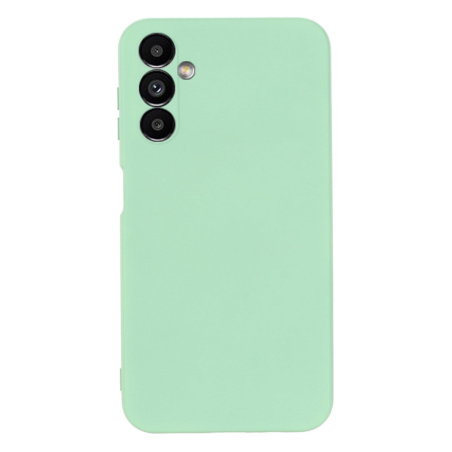 For Samsung Galaxy M54 5G / F54 5G Liquid Silicone Back Cover Drop-proof Mobile Phone Case with Soft Lining