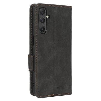 For Samsung Galaxy M54 5G / F54 5G Wallet Phone Case Hardware Decor PU Leather Cover with Stand