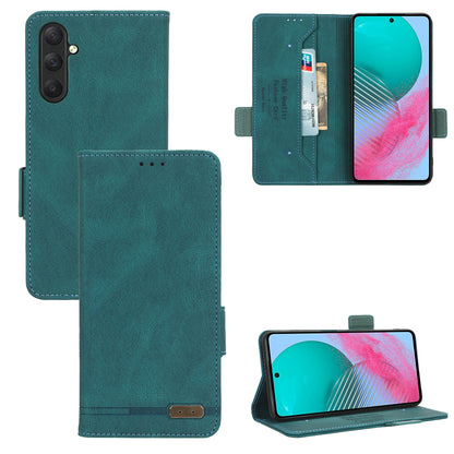 For Samsung Galaxy M54 5G / F54 5G Wallet Phone Case Hardware Decor PU Leather Cover with Stand