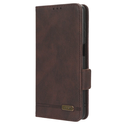 For Samsung Galaxy M54 5G / F54 5G Wallet Phone Case Hardware Decor PU Leather Cover with Stand