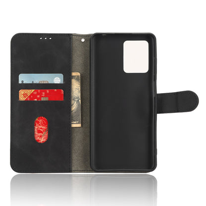 For Blackview A53 Pro PU Leather Flip Phone Case Stand Wallet Skin-touch Cover