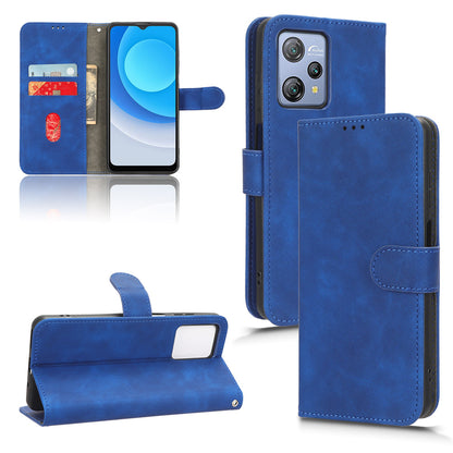 For Blackview A53 Pro PU Leather Flip Phone Case Stand Wallet Skin-touch Cover