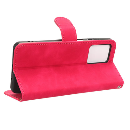 For Blackview A53 Pro PU Leather Flip Phone Case Stand Wallet Skin-touch Cover