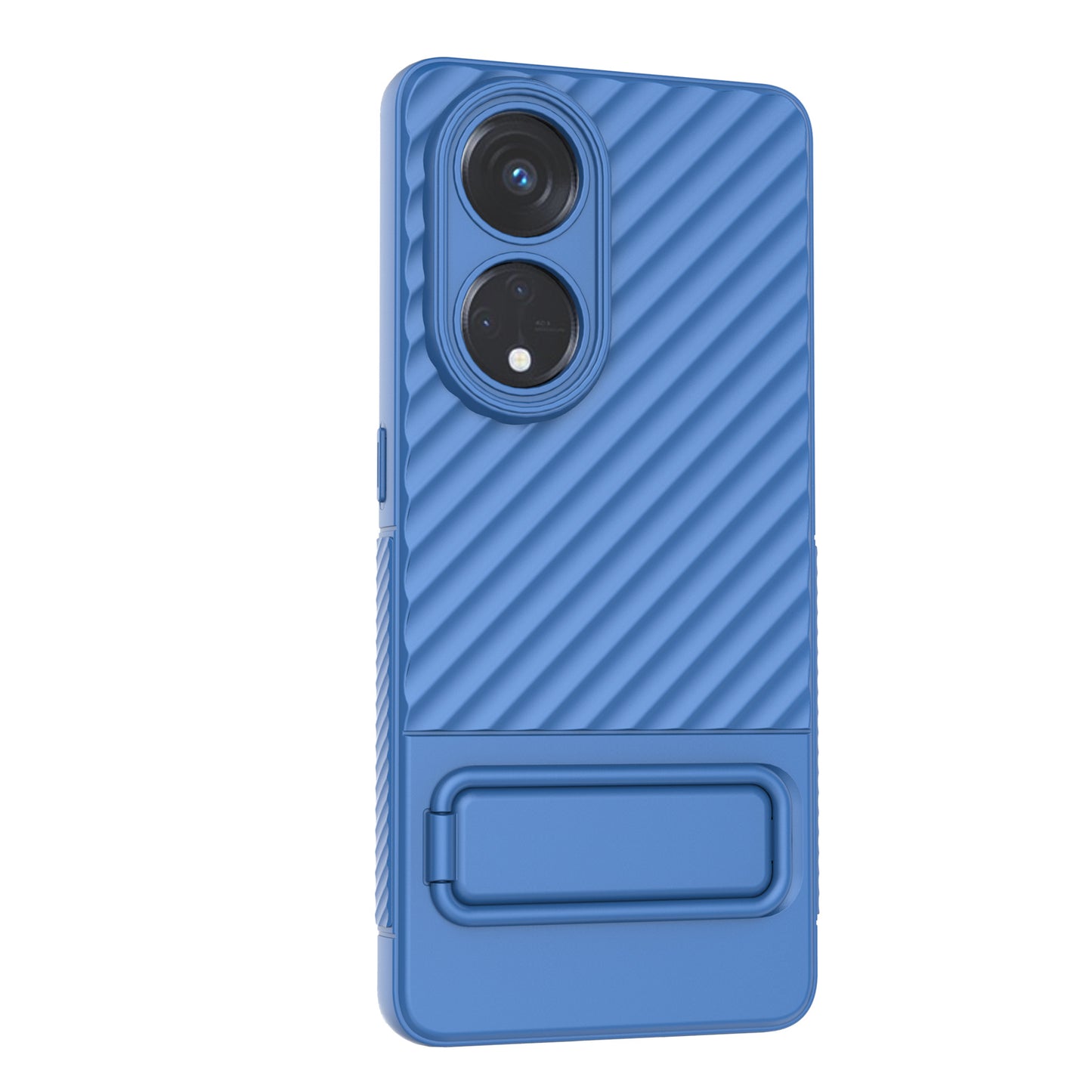 For Oppo Reno8 T 5G / A1 Pro 5G Kickstand TPU Back Cover Anti-drop Cell Phone Case
