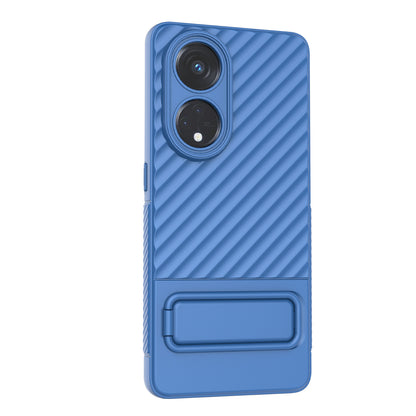 For Oppo Reno8 T 5G / A1 Pro 5G Kickstand TPU Back Cover Anti-drop Cell Phone Case