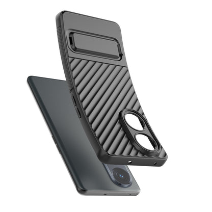 For Oppo Reno8 T 5G / A1 Pro 5G Kickstand TPU Back Cover Anti-drop Cell Phone Case