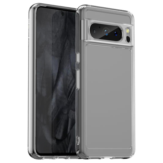 For Google Pixel 8 Pro Candy Series Anti-fall Air Cushions TPU Phone Case Back Protector Clear Cover