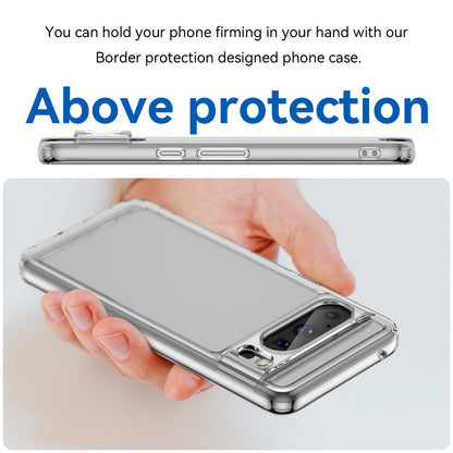 For Google Pixel 8 Pro Candy Series Anti-fall Air Cushions TPU Phone Case Back Protector Clear Cover