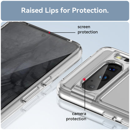 For Google Pixel 8 Pro Candy Series Anti-fall Air Cushions TPU Phone Case Back Protector Clear Cover