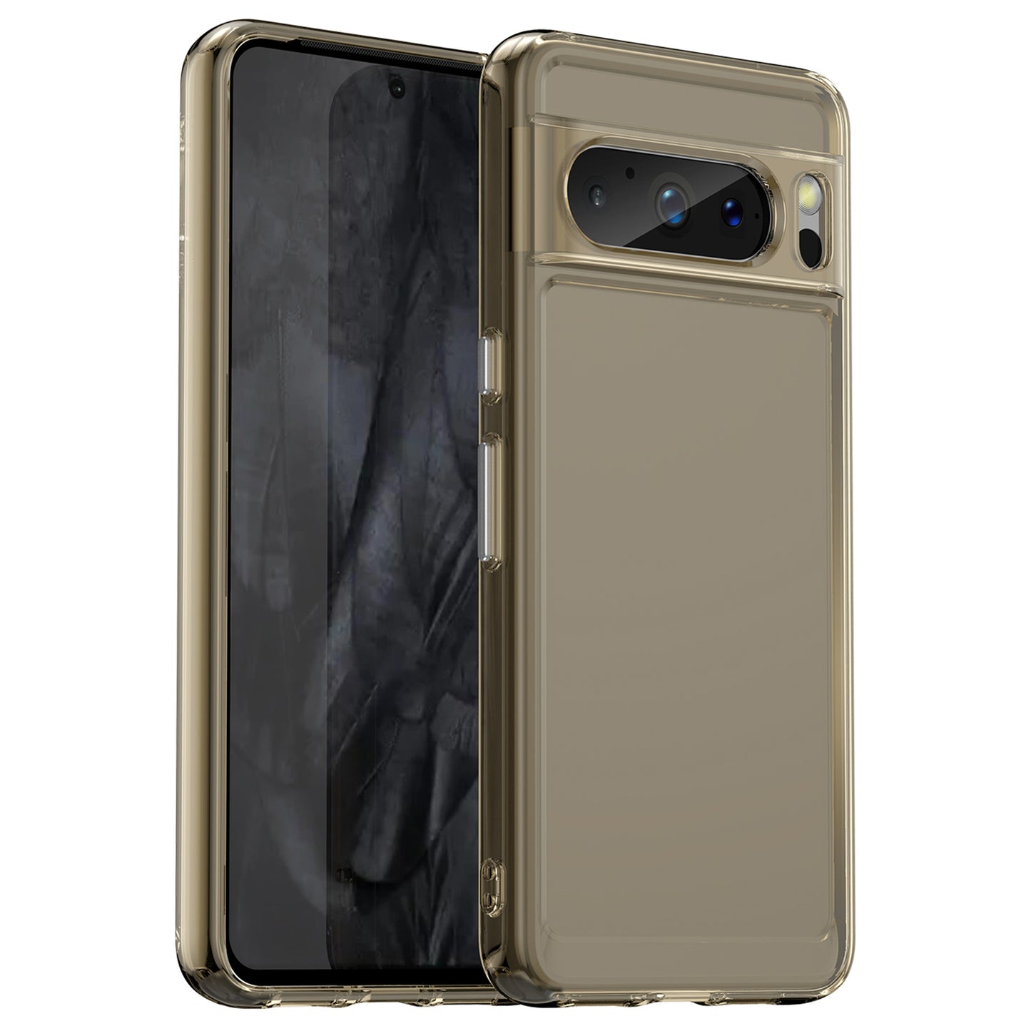 For Google Pixel 8 Pro Candy Series Anti-fall Air Cushions TPU Phone Case Back Protector Clear Cover