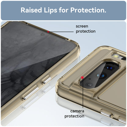 For Google Pixel 8 Pro Candy Series Anti-fall Air Cushions TPU Phone Case Back Protector Clear Cover