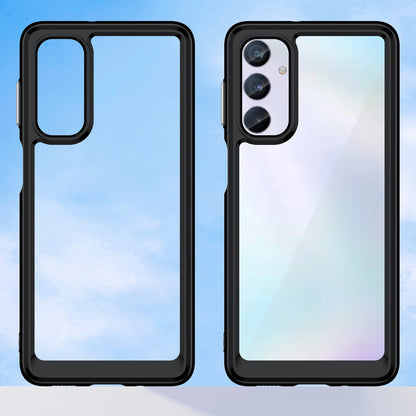 For Samsung Galaxy M54 5G / F54 5G TPU+Acrylic Back Phone Cover Clear Protective Case