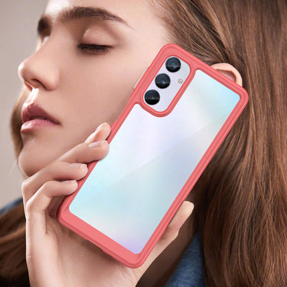 For Samsung Galaxy M54 5G / F54 5G TPU+Acrylic Back Phone Cover Clear Protective Case