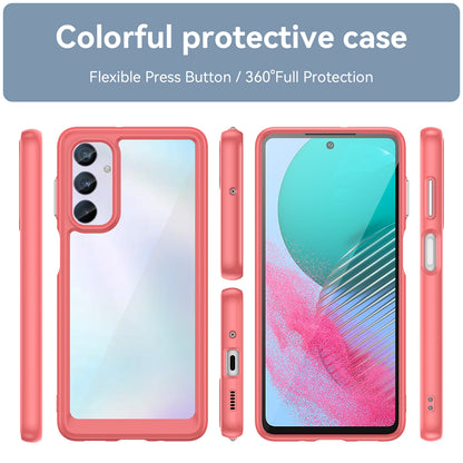 For Samsung Galaxy M54 5G / F54 5G TPU+Acrylic Back Phone Cover Clear Protective Case