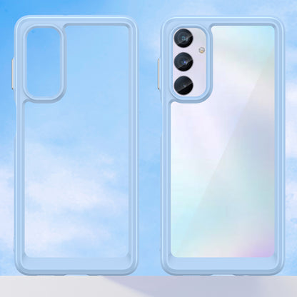 For Samsung Galaxy M54 5G / F54 5G TPU+Acrylic Back Phone Cover Clear Protective Case