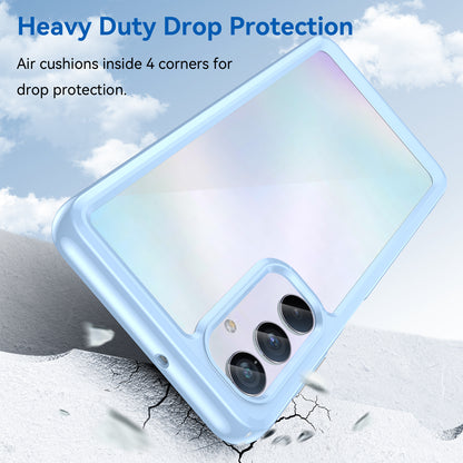 For Samsung Galaxy M54 5G / F54 5G TPU+Acrylic Back Phone Cover Clear Protective Case