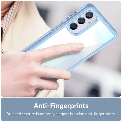 For Samsung Galaxy M54 5G / F54 5G TPU+Acrylic Back Phone Cover Clear Protective Case