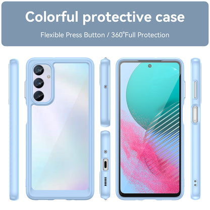 For Samsung Galaxy M54 5G / F54 5G TPU+Acrylic Back Phone Cover Clear Protective Case