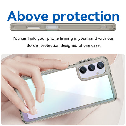 For Samsung Galaxy M54 5G / F54 5G TPU+Acrylic Back Phone Cover Clear Protective Case