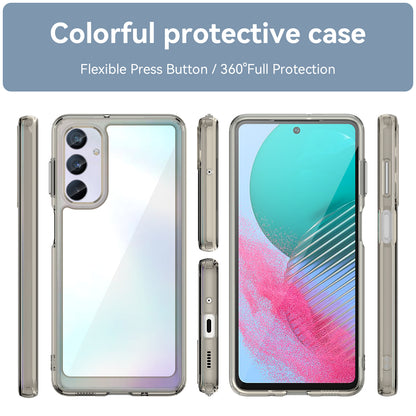 For Samsung Galaxy M54 5G / F54 5G TPU+Acrylic Back Phone Cover Clear Protective Case