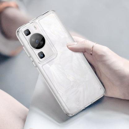 For Huawei P60 / P60 Pro Candy Series Anti-fall Air Cushions Clear TPU Phone Case Back Protector Cover