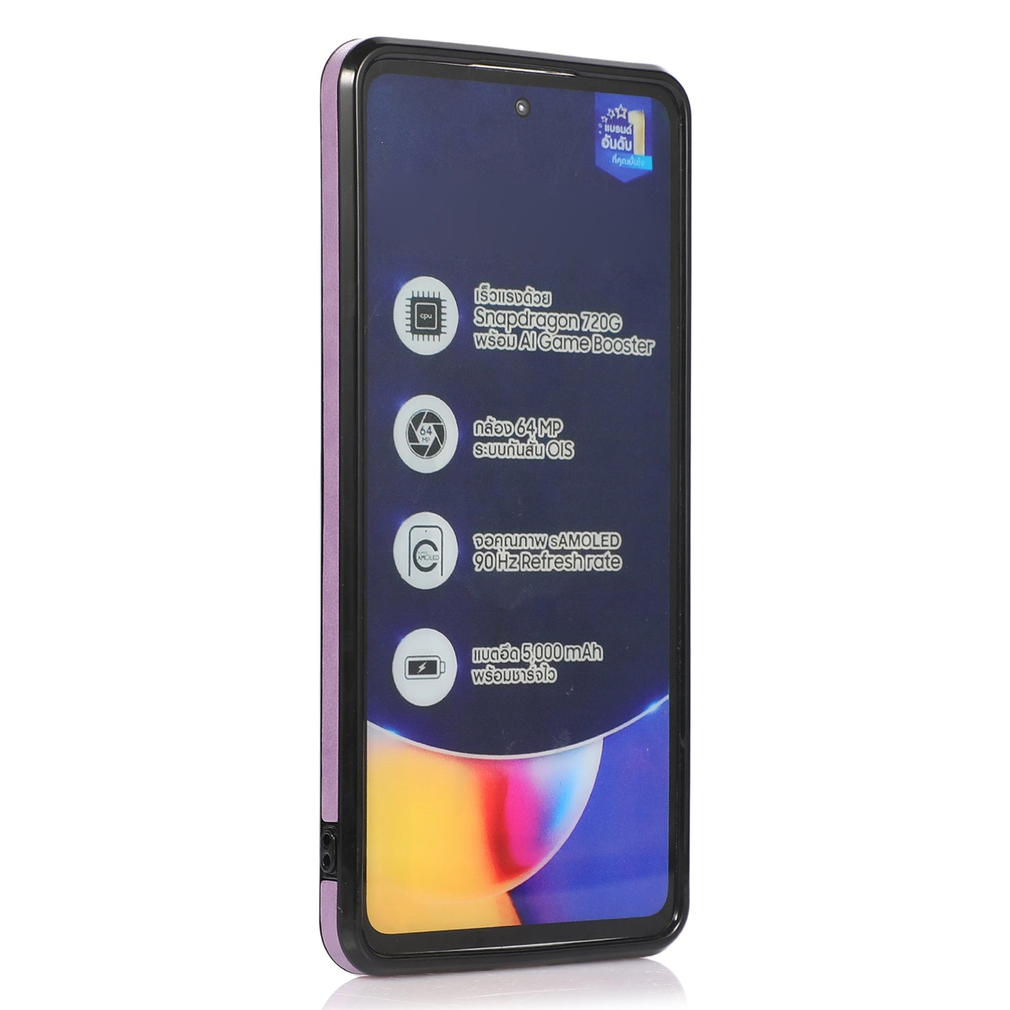 PU Leather+TPU Shell for Samsung Galaxy A72 4G / 5G Card Holder Back Case Phone Cover with Kickstand