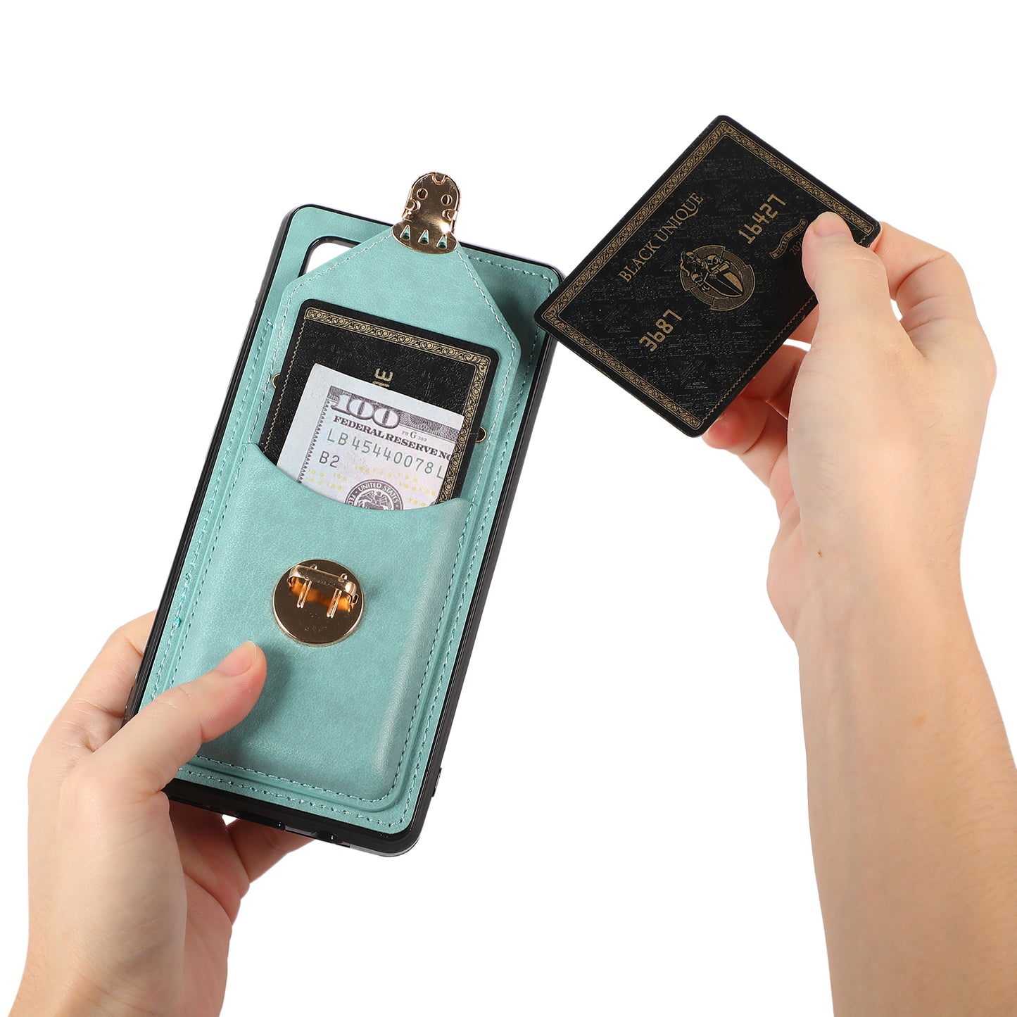 PU Leather+TPU Shell for Samsung Galaxy A71 4G SM-A715 Card Holder Back Case Kickstand Phone Cover